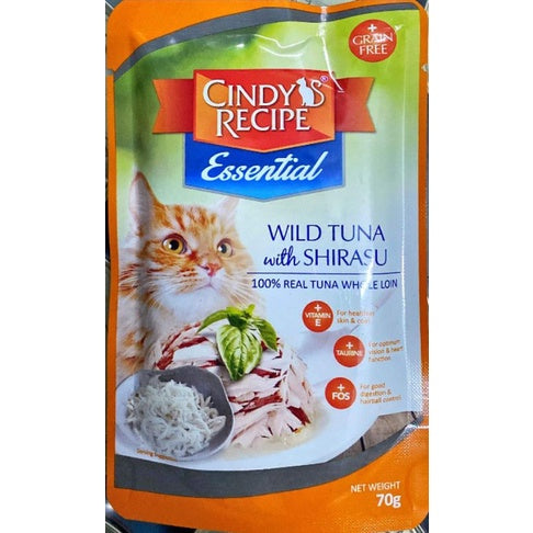 Cindy's Recipe Essential Wet Cat Food 70g