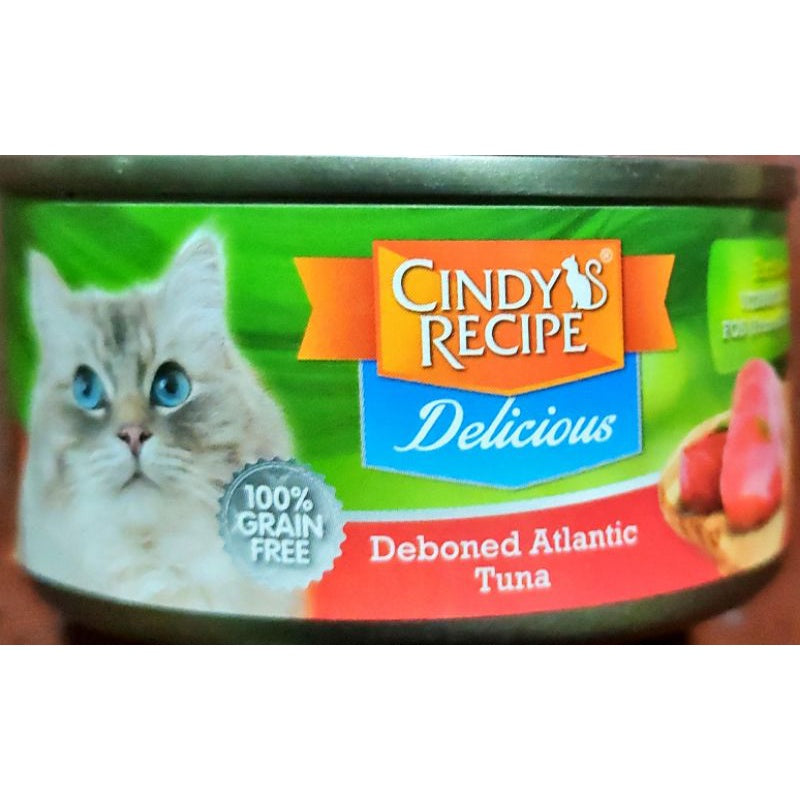 Cindy's Recipe Delicious Deboned Tuna Grain Free 80g