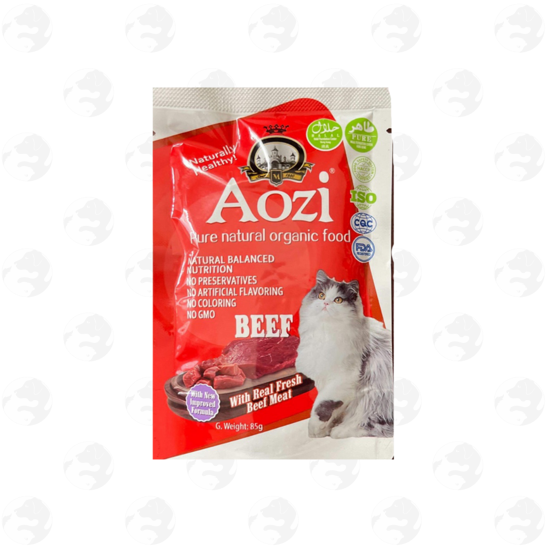 Aozi Organic Wet Cat Food Pouch 85g