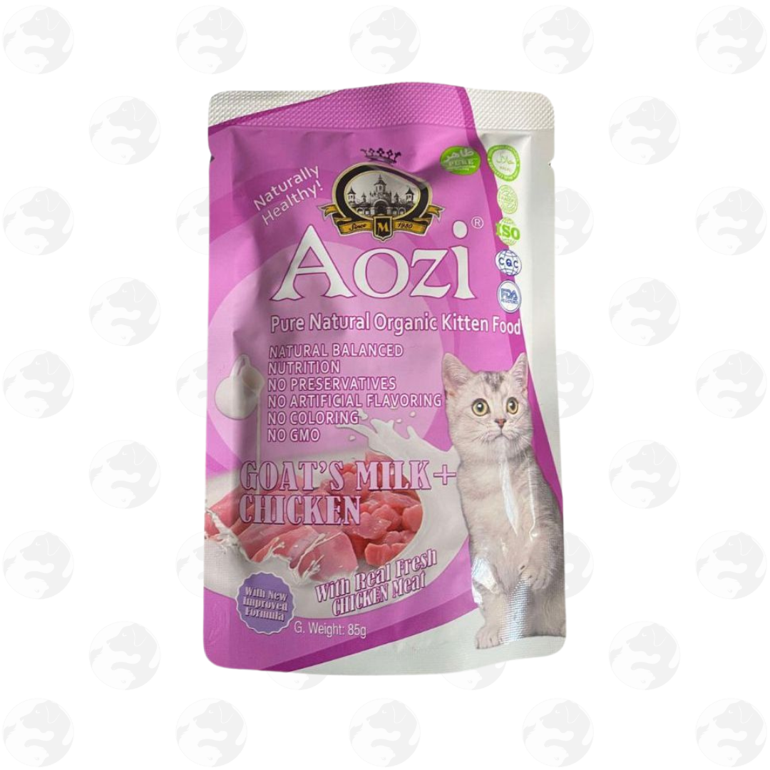 Aozi Organic Wet Cat Food Pouch 85g