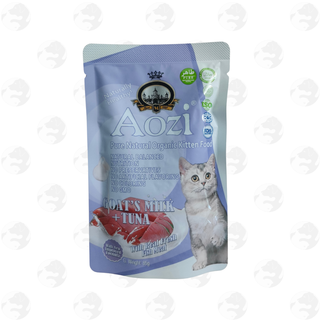 Aozi Organic Wet Cat Food Pouch 85g