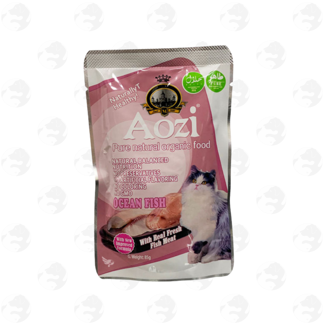 Aozi Organic Wet Cat Food Pouch 85g