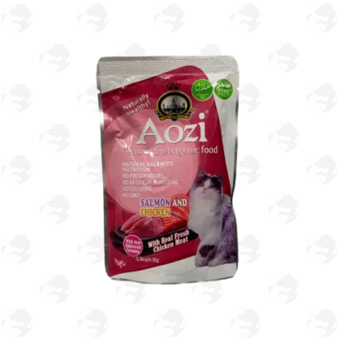 Aozi Organic Wet Cat Food Pouch 85g