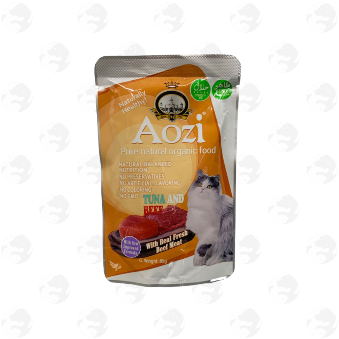 Aozi Organic Wet Cat Food Pouch 85g