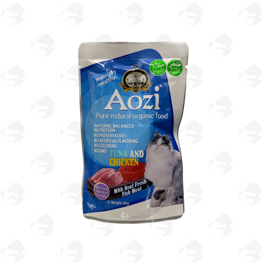 Aozi Organic Wet Cat Food Pouch 85g