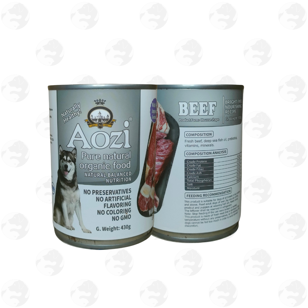 Aozi Wet Dog Food in Can 430g