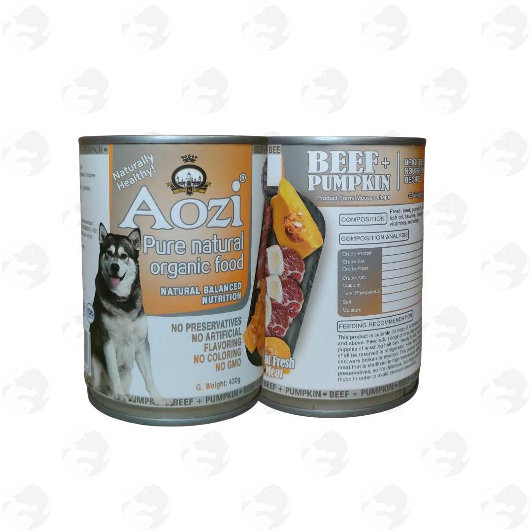 Aozi Wet Dog Food in Can 430g