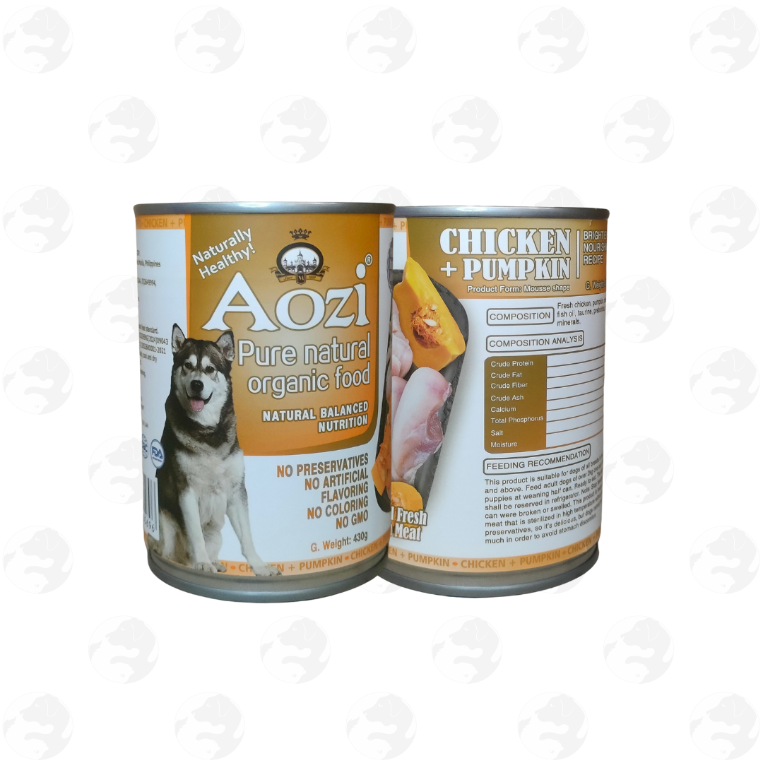 Aozi Wet Dog Food in Can 430g