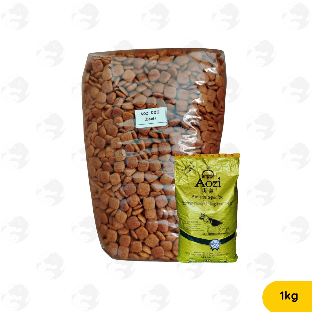 Aozi Organic Puppy and Adult Beef Dog Food Dry
