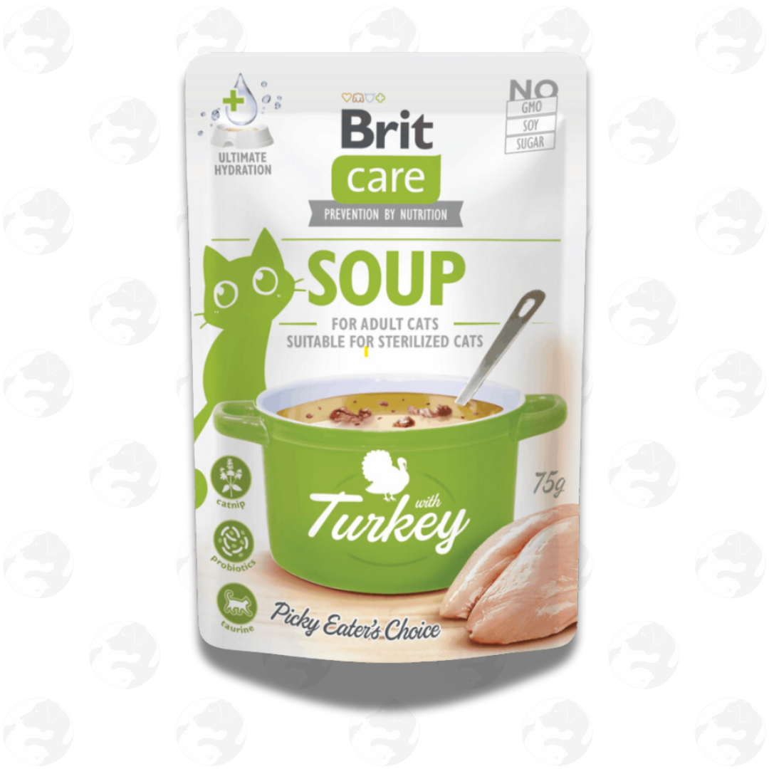 Brit Care Soup Wet Cat Food 75g