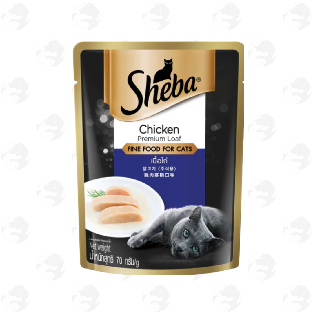 Sheba Wet Cat Food in Pouch 70g