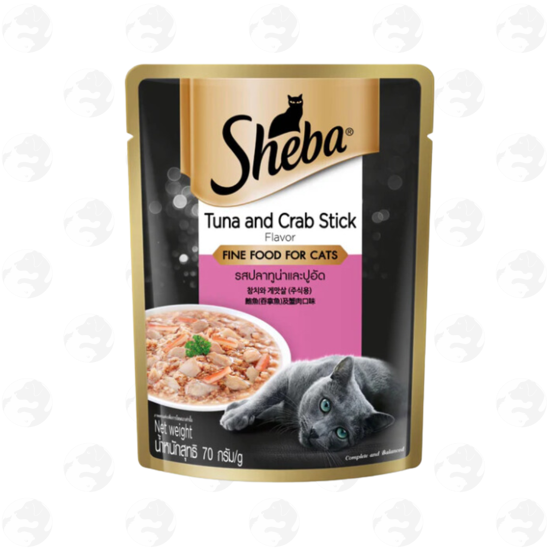 Sheba Wet Cat Food in Pouch 70g