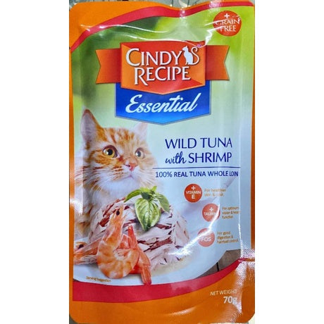 Cindy's Recipe Essential Wet Cat Food 70g