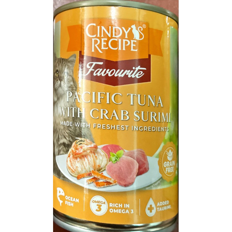 Cindy's Recipe Favorite Cat Food Can In 400g