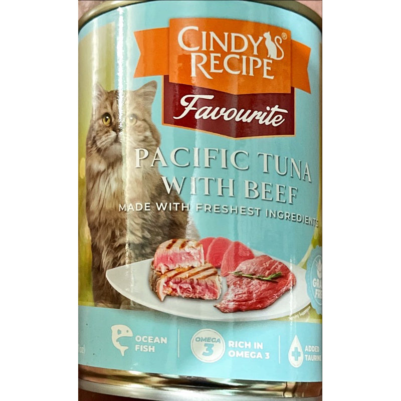 Cindy's Recipe Favorite Cat Food Can In 400g