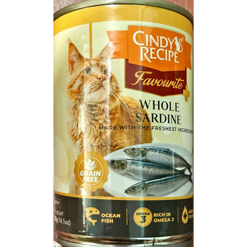 Cindy's Recipe Favorite Cat Food Can In 400g