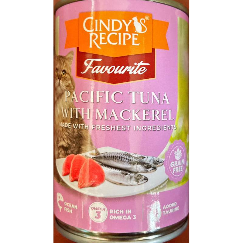 Cindy's Recipe Favorite Cat Food Can In 400g