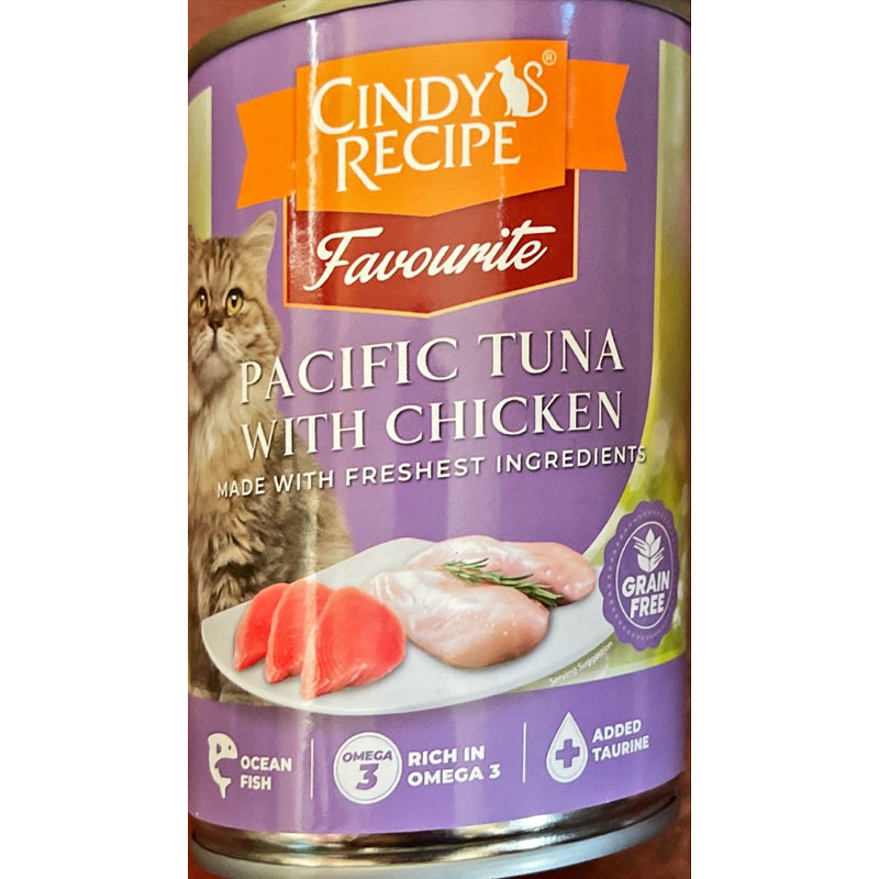 Cindy's Recipe Favorite Cat Food Can In 400g