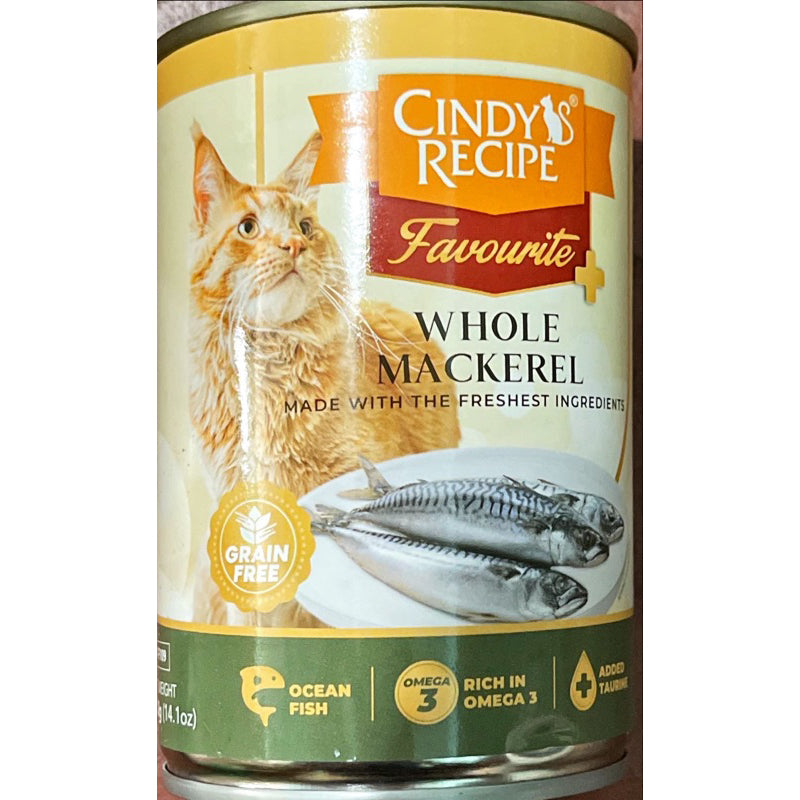 Cindy's Recipe Favorite Cat Food Can In 400g
