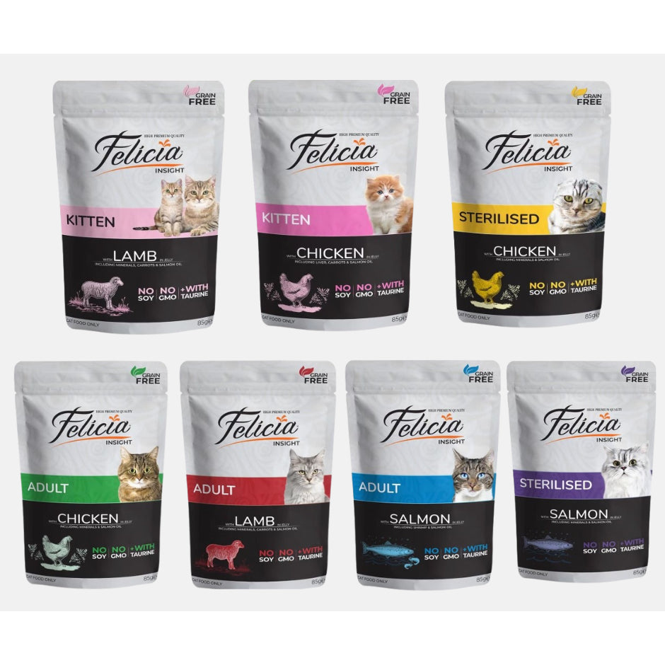 Felicia Wet Cat Food in Pouch 85g