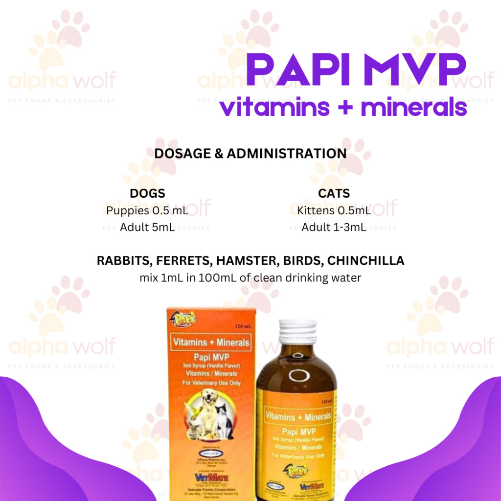 Papi MVP Multivitamin 120ml