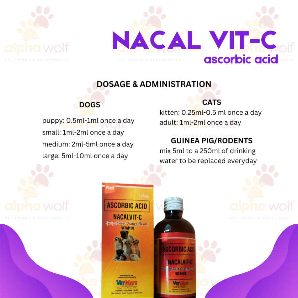 Papi Nacal Vit-C Immunol Stimulant 120ml