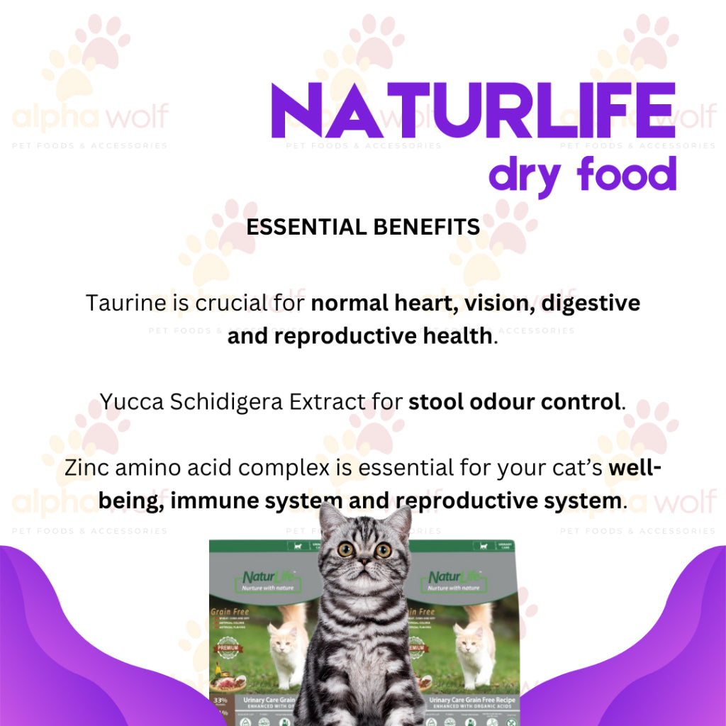 Naturlife Cat Dry Food Urinary Care Grain Free