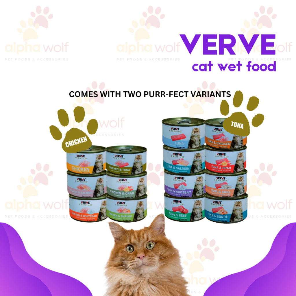 Verve Wet Cat Food In Can 85g