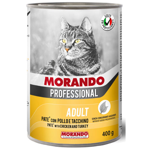 Morando Wet Cat Food Can 400g