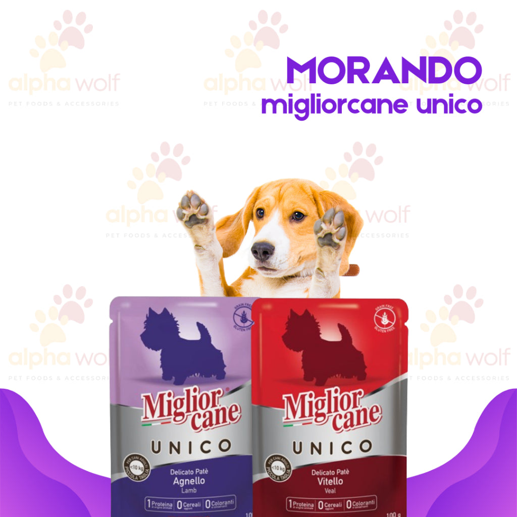 Miglior Cane Unico - Morando Wet Food for Dog 100g