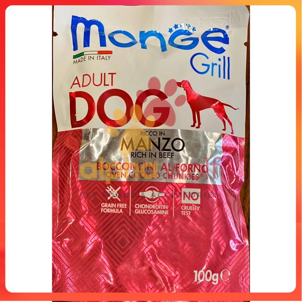 Monge Grill for Dogs Wet in Pouch 100g
