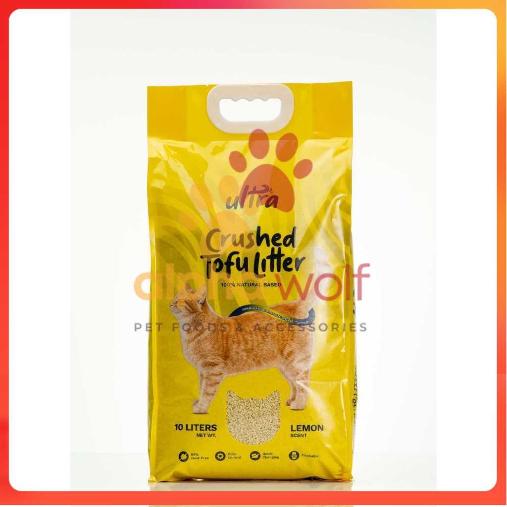 Ultra Crushed Premium Tofu Cat Litter 10L