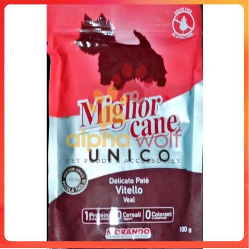 Miglior Cane Unico - Morando Wet Food for Dog 100g