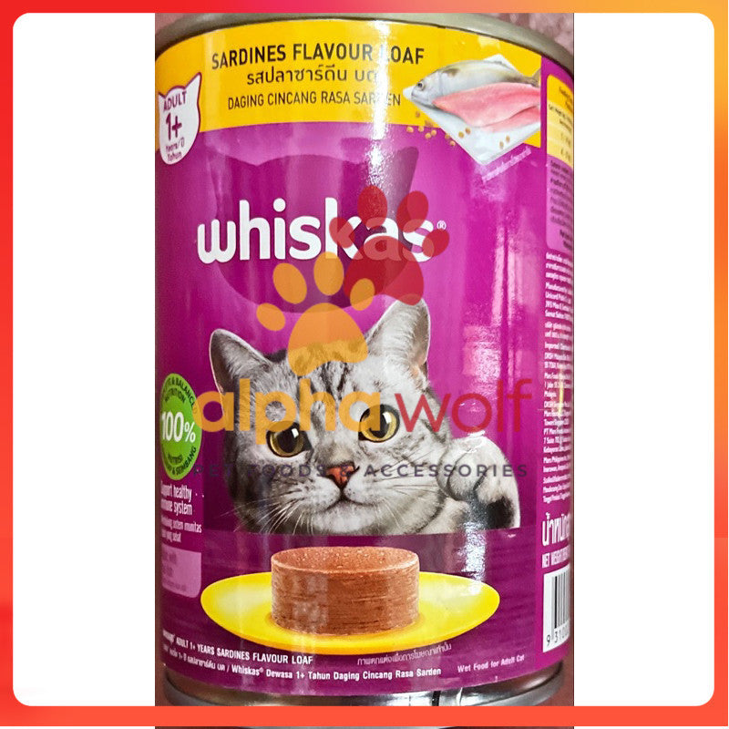 Whiskas Wet Cat Canned Food 400g