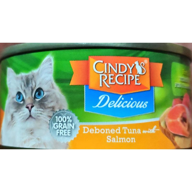 Cindy's Recipe Delicious Deboned Tuna Grain Free 80g