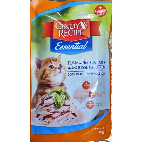 Cindy's Recipe Essential Wet Cat Food 70g