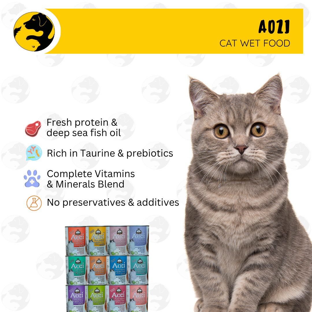 Aozi Wet Cat Food in Can 430g