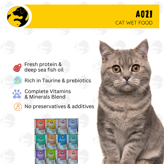 Aozi Wet Cat Food in Can 430g