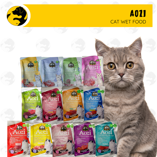Aozi Organic Wet Cat Food Pouch 85g