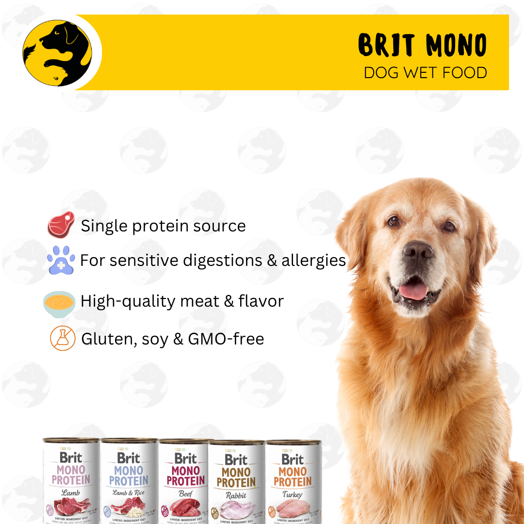 Brit Mono Protein Grain Free Dog food 400g