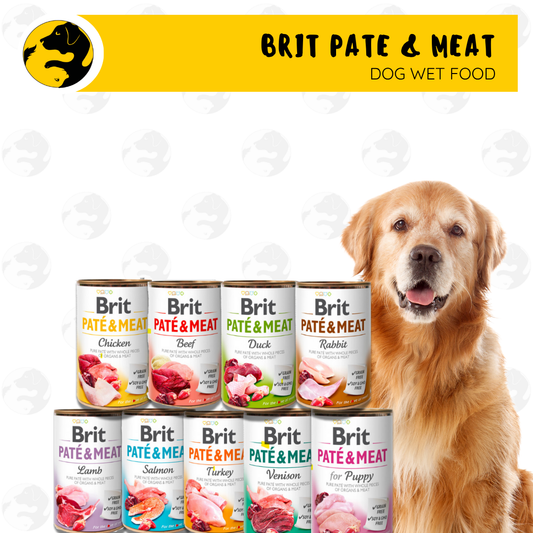 Brit Pate and Meat Dog Can Food Grain-Free 400g