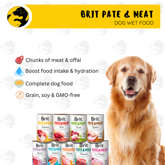 Brit Pate and Meat Dog Can Food Grain-Free 400g