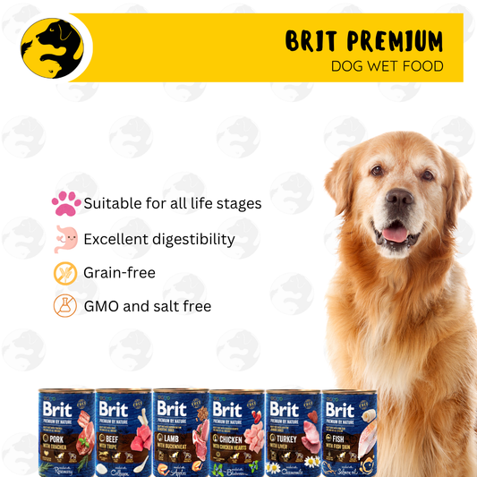 Brit Premium by Nature Dog Wet Food