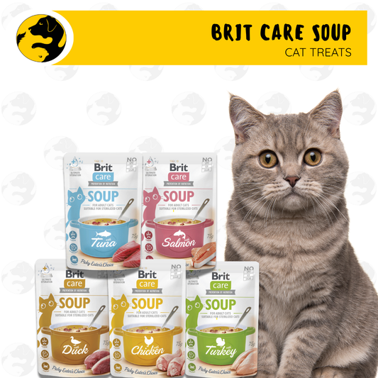 Brit Care Soup Wet Cat Food 75g
