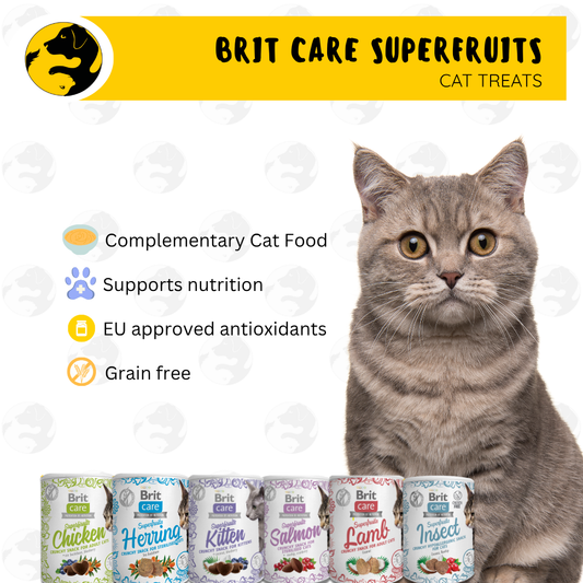 Brit Care Cat Snack Superfruits Cat Treat 100g