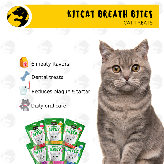 Kit Cat Breath Bites Cat Treat60g