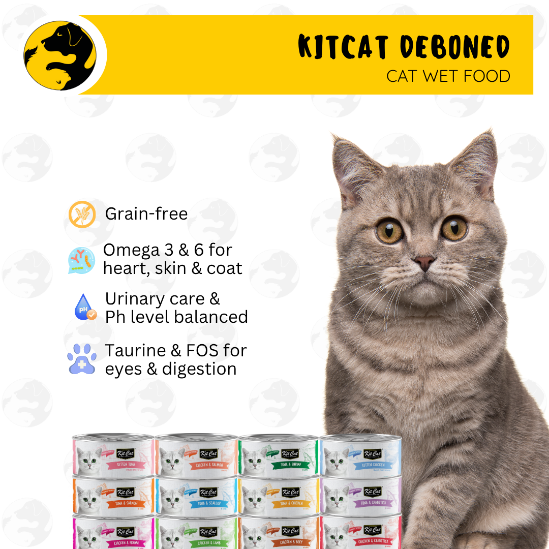 Kit Cat Deboned in Can 80g Wet Food