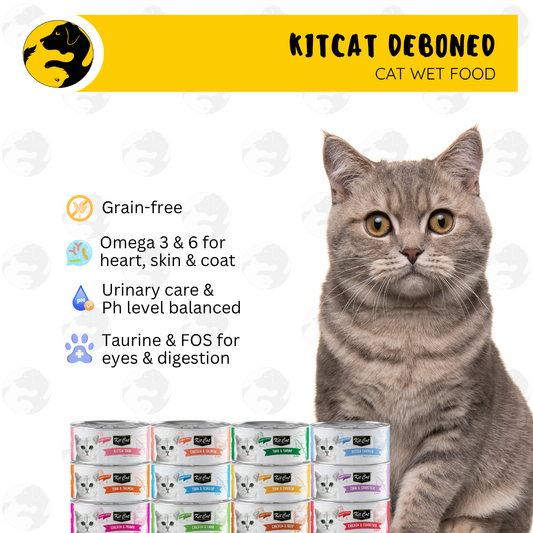 Kit Cat Deboned in Can 80g Wet Food