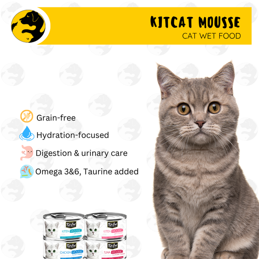 Kit Cat Mousse Wet Cat Food 80g