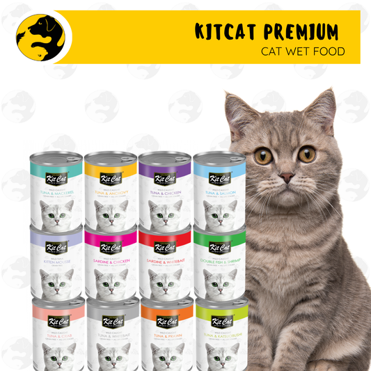 Kit Cat Super Premium Can Cat Food Grain Free 400g Wet Food